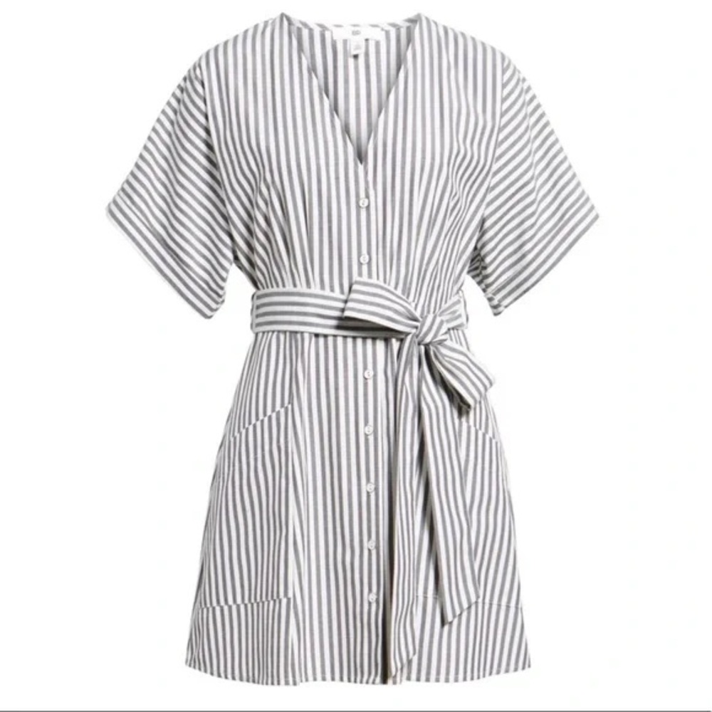 Bp. Striped Aline mini dress. - Picture 2 of 7